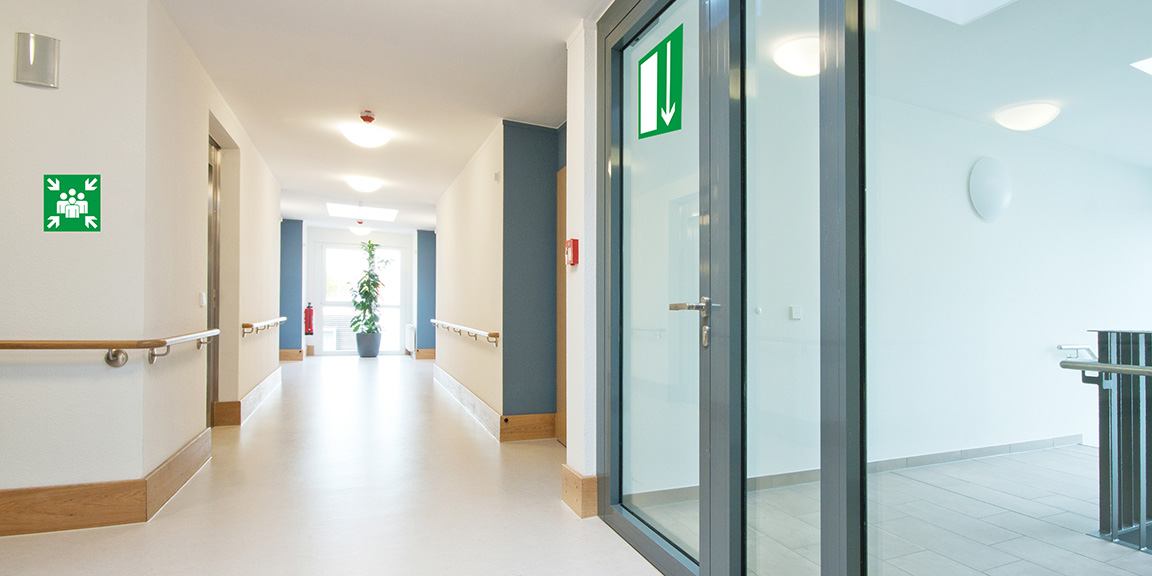 SCEL-SYSTEMS erstellt ihr Konzept der Fluchtwegbeschilderung