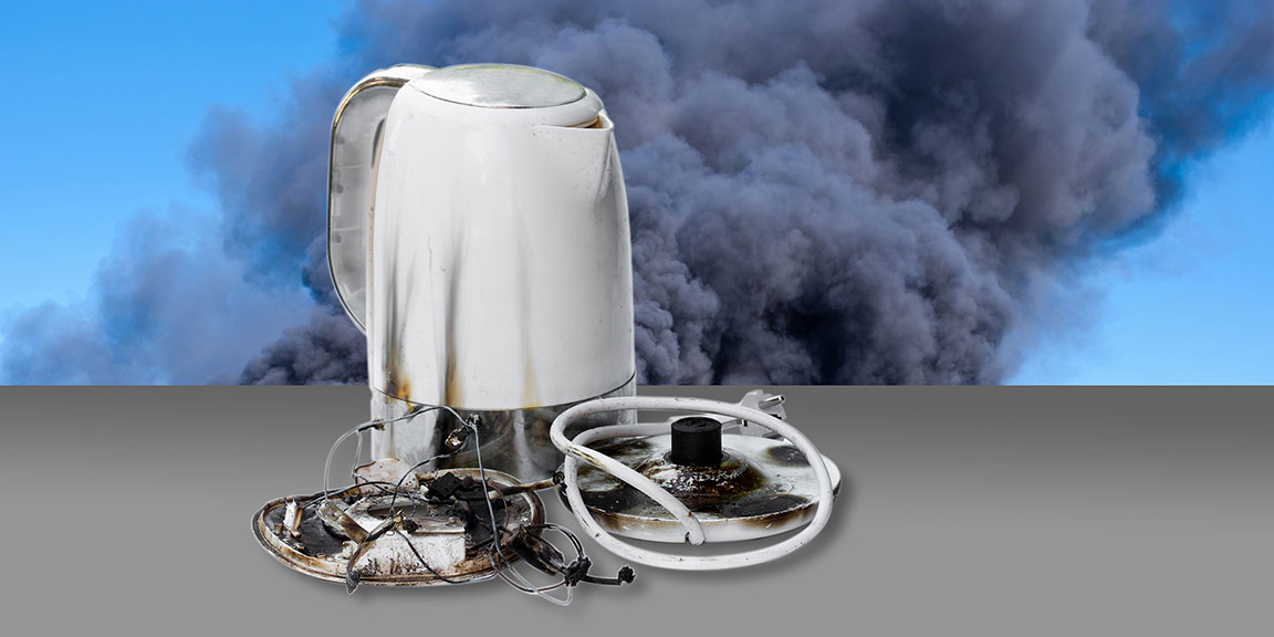 Unternehmen haftet für von Mitarbeitern mitgebrachte Elektrogeräte