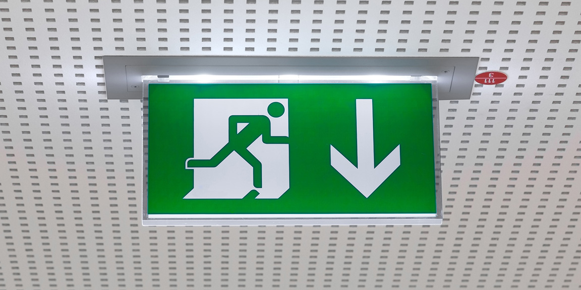 Lieferung, Montage und Wartung der Notbeleuchtung durch SCEL-SYSTEMS